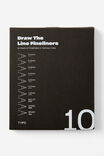 Draw The Line Fineliner 10Pk, MULTI - alternate image 2