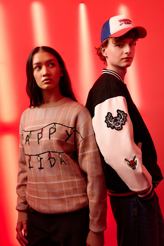 Collab Trucker Hat, LCN NET STRANGER THINGS SURFER BOY PIZZA