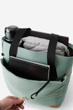 Metro Tote, TYPO GREEN - alternate image 3