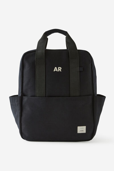 Personalised Campus Backpack, BLACK