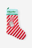 Personalised Christmas Stocking, SANTA SAW THAT - example image 1