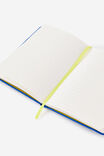 Personalised B6 Hard Cover Lined Notebook, OCEANA WASABI - example image 3