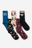 Box Of Socks, CAT LOVERS (M/L) - alternate image 2