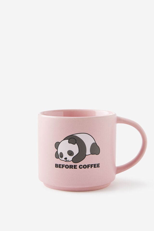 Everyday Mug, BEFORE COFFEE PANDA