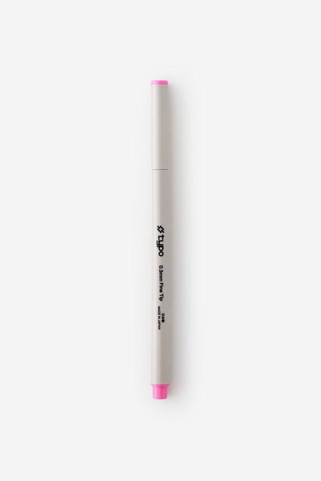 0.3Mm Fine Tip Pen, PINK