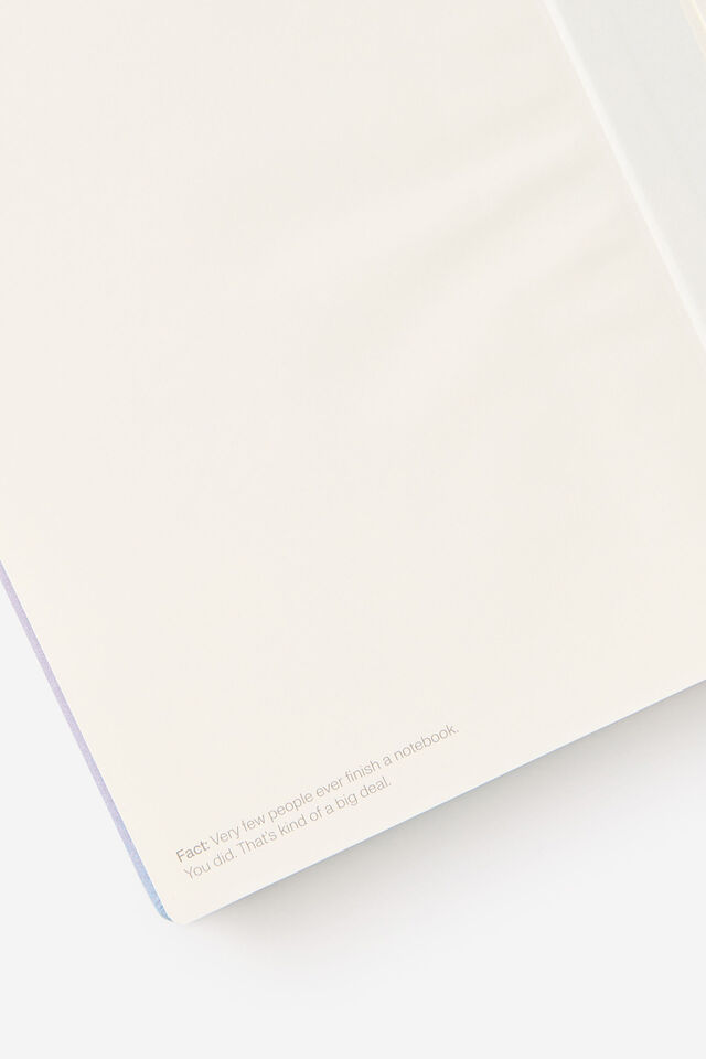 Metro B5 Hard Plain Notebook, DIFFUSION SILVER LILAC