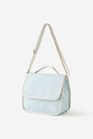 Personalised Mode Lunch Bag, MINTY GRID - example image 2