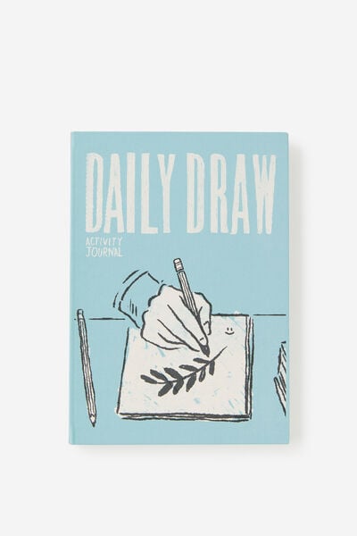 B5 Activity Journal, DAILY DRAW V2