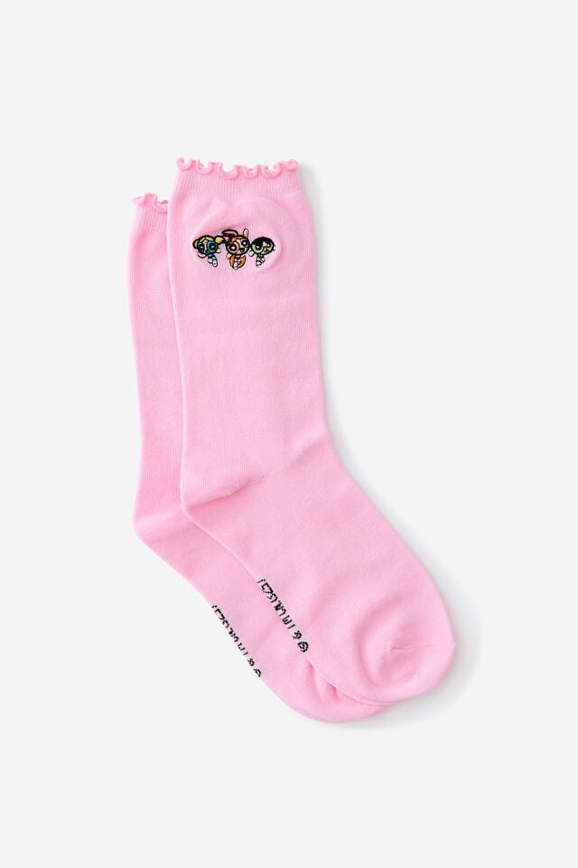 Socks, LCN WB POWERPUFF GIRLS EMB