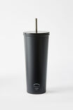 Collab Metal Smoothie Cup, LCN DOO DOODLE BOY / BLACK - alternate image 2