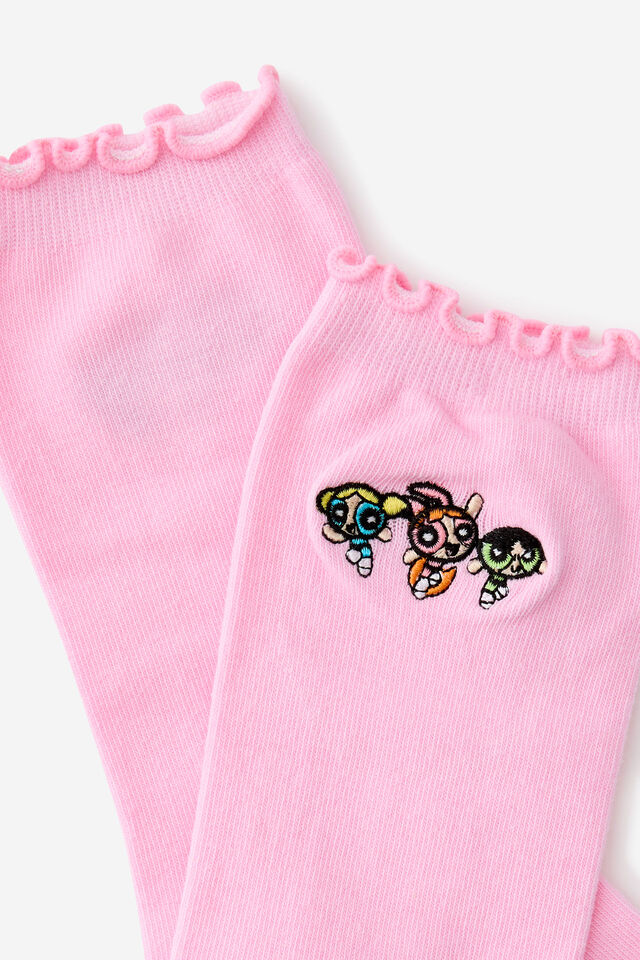 Socks, LCN WB POWERPUFF GIRLS EMB