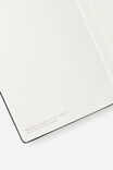 Personalised Metro A5 Hard Lined Notebook, Black - alternate image 4