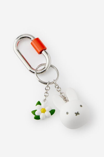 Collector Carabiner Keychain, LCN MIF MIFFY FLOWER