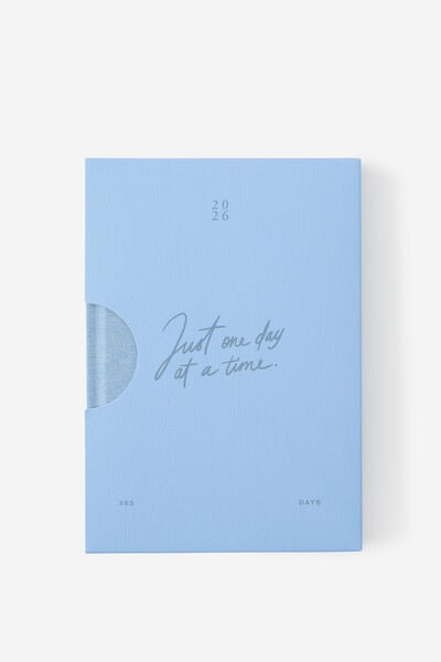 2026 Loft A5 Weekly Diary, Denim Blue One Day