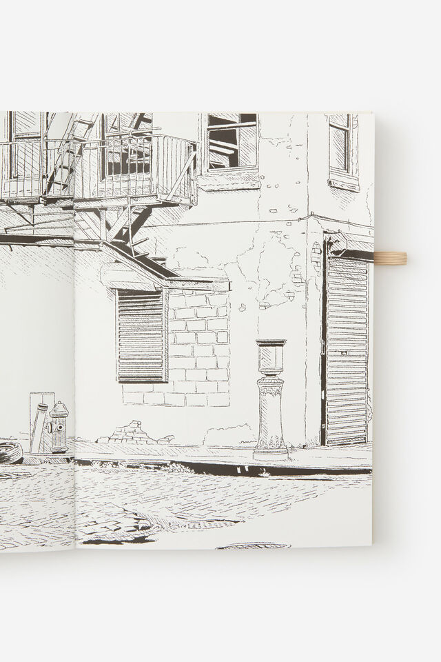 Premium B5 Activity Journal, URBAN SCAPE
