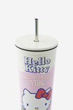 Collab Metal Smoothie Cup, LCN SAN HELLO KITTY STRAWBERRY MILK - alternate image 3
