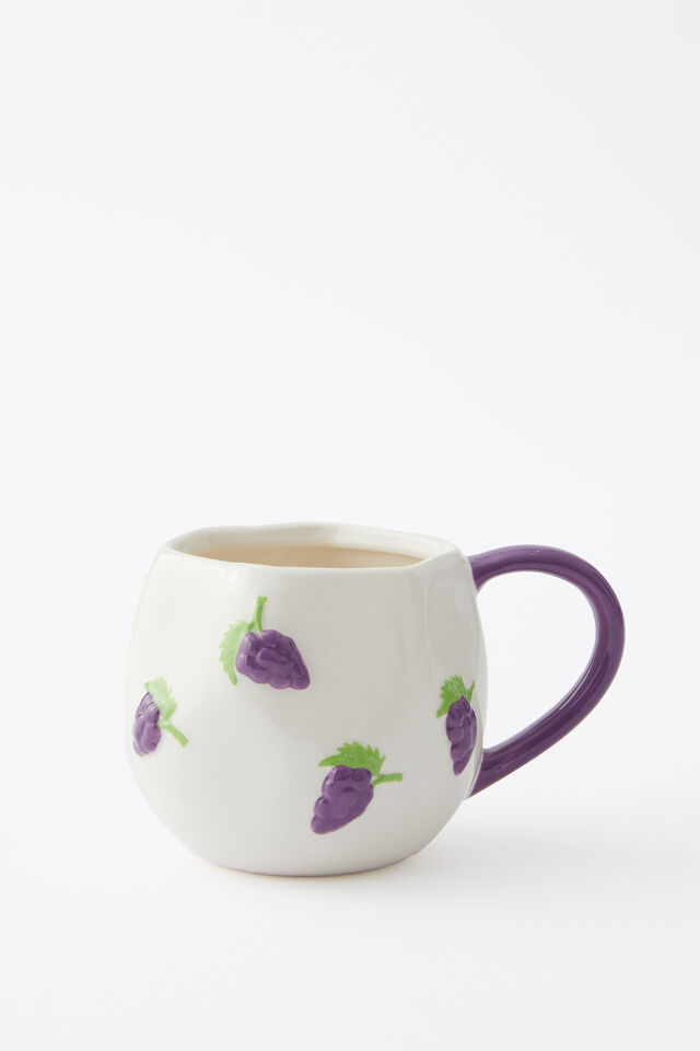 Fine Fruit Novelty Mug, GRAPES