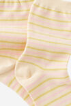 Mid Crew Socks, TANGERINE STRIPE - example image 3