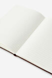 Personalised A5 Hard Lined Notetaker Notebook, ESPRESSO GOOD IDEAS - example image 3
