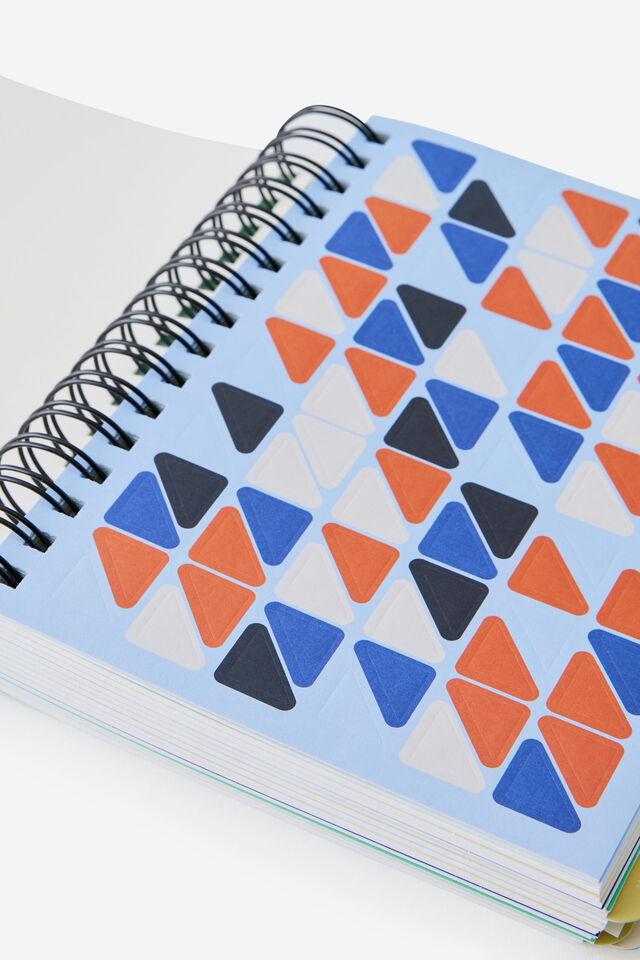 26/27 Daily Planner, JELLY MINT GEO