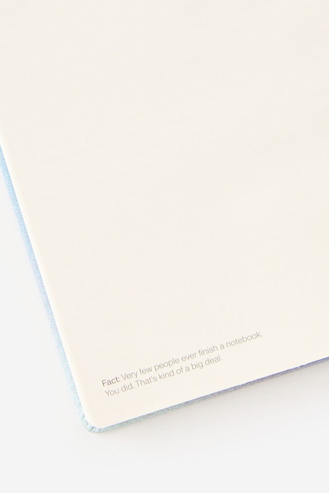 Metro B6 Hard Lined Notebook, DIFFUSION SILVER LILAC