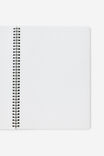 A4 Spiralbound Notebook, COLOUR BLOCK - example image 2