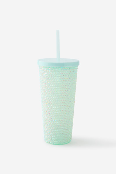 Bling It On Smoothie Cup, SILVER