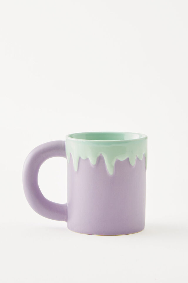 Drip Mug, PURPLE MINT
