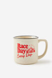 Boxed Ceramel Mug, RACE DAY EVERY DAY - example image 1