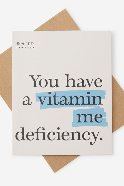 Love Card, VITAMIN ME