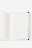 Personalised 2026 A5 Daily Hard Metro Diary, Black - alternate image 2
