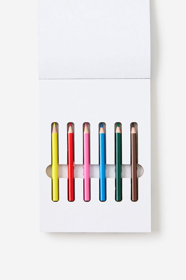 Lcn Mini Colouring Pad, LCN DOO DOODLE BOY / BLACK & WHITE