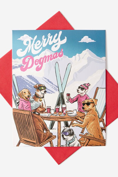 Christmas Card 2026, MERRY DOGMAS