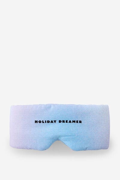 Wrap Around Eyemask, HOLIDAY DREAMER/DIFFUSION SILVER LILAC