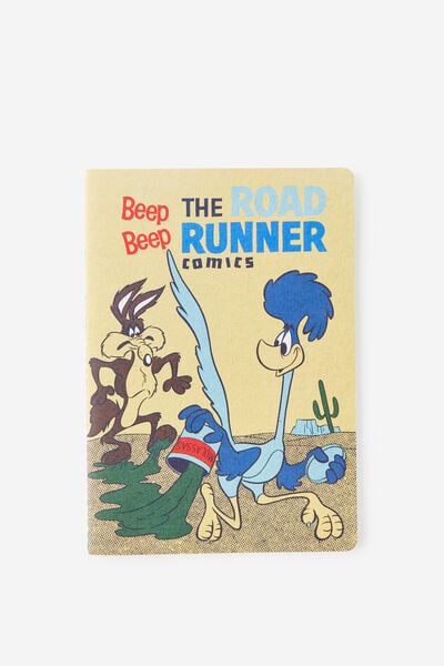 Collector A5 Penpal Notebook, LCN WB ROAD RUNNER