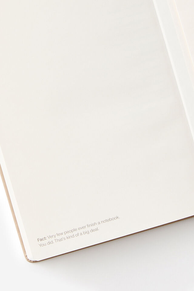Metro A5 Hard Lined Notebook, Little Treats Bay Leaf