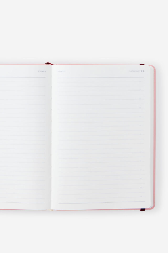 26/27 A5 Daily Hard Diary, STRAWBERRY MILK