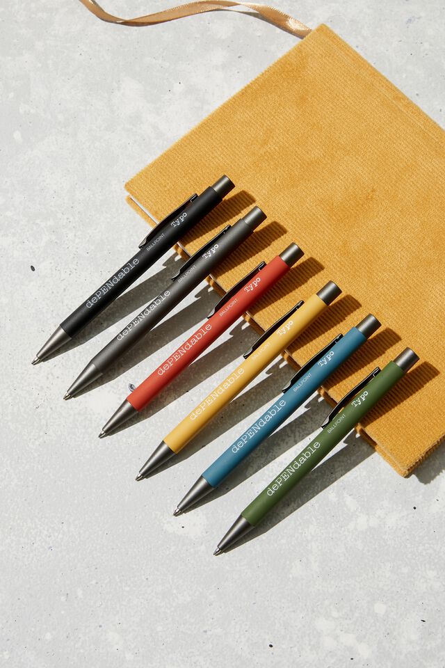 Dependable Ballpoint Pen, BLACK