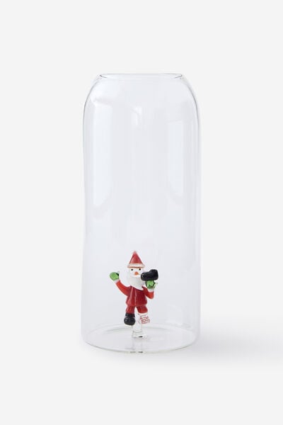 Christmas Shaped Vase, SANTA SHOEY