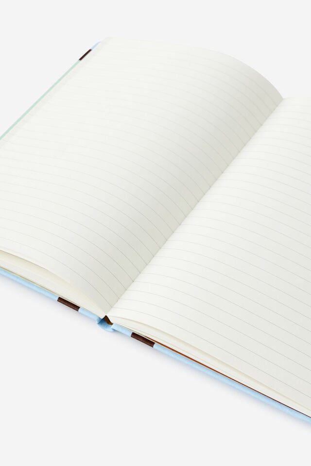 Personalised A5 Hard Lined Notetaker Notebook, NOTES AND NONSENSE