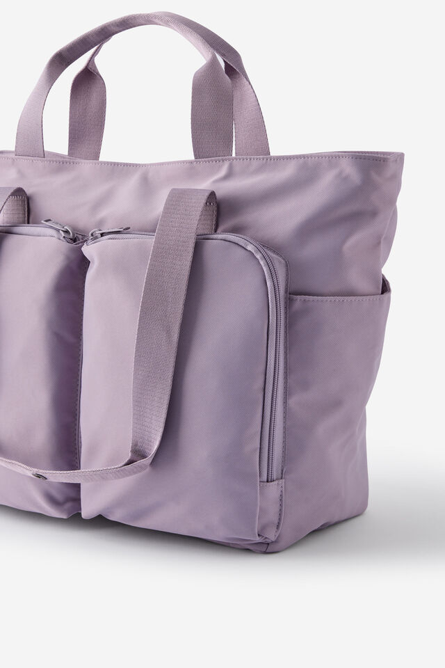 Traveller Tote, SILVER LILAC