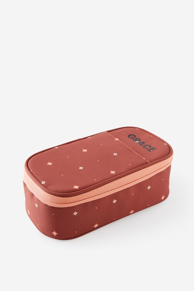 Personalised Arlow Pencil Case V2, GINGERBREAD SPACED OUT