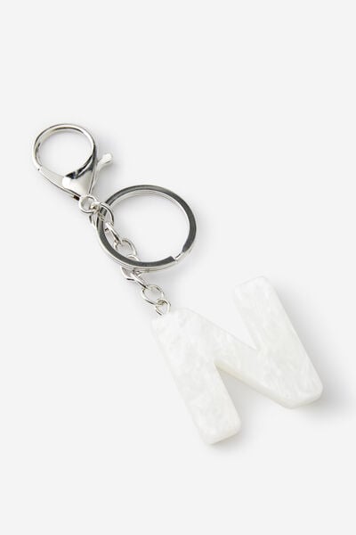 Alpha Keyrings, N / MOTHER OF PEARL