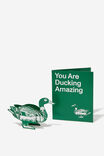 DUCKING AMAZING DUCK GREEN POP-OUT