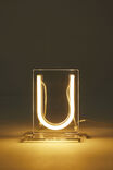 U