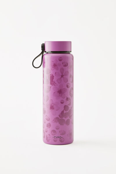 On The Move 500Ml Drink Bottle 2.0, DIGITAL ORCHID BERRY BLOSSOM