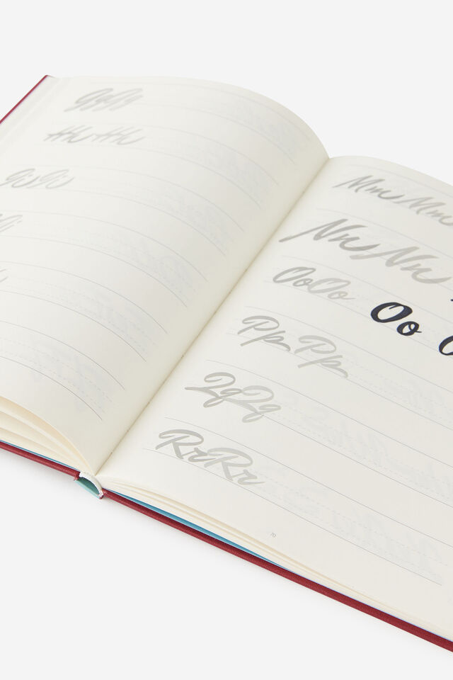B5 Activity Journal, HAND LETTERING