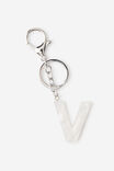 Alpha Keyrings, V / MOTHER OF PEARL - example image 1