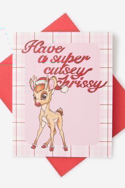 Christmas Card 2025, CUTESY CRISSY