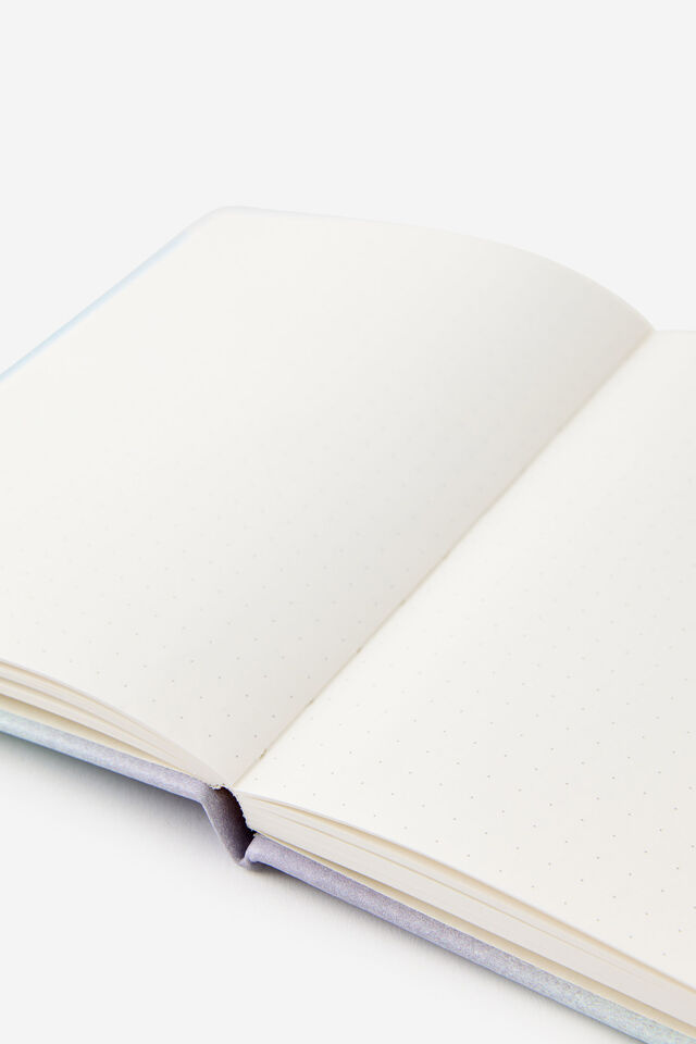 Metro B6 Hard Dot Notebook, Diffusion Silver Lilac